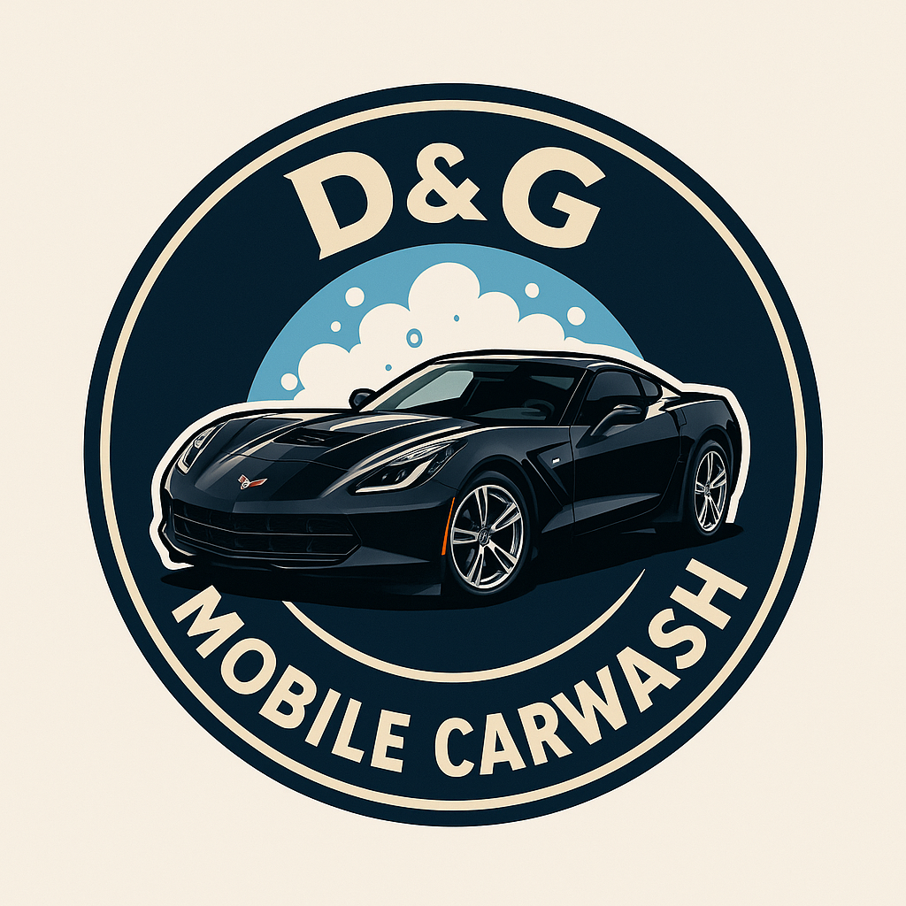 D&G Mobile Car Wash Logo